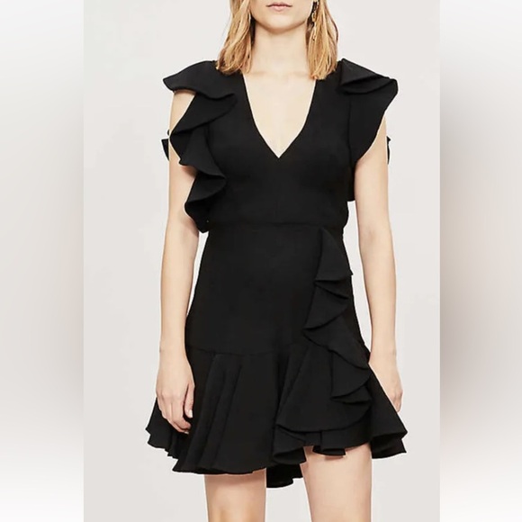 Sandro
Obiwan Ruffle Mini Dress (24) - Picture 1 of 5
